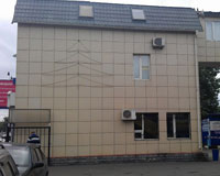 Фасад магазина с керамогранитом